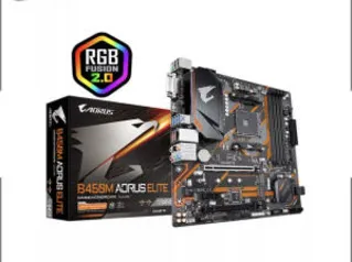 Placa-mãe Gigabyte b450m Aorus Elite AMD b450/4 | R$606