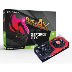 Placa de Vídeo Colorful iGame GeForce GTX 1650 Super 4G-V Dual, 4GB GDDR5, 128Bit