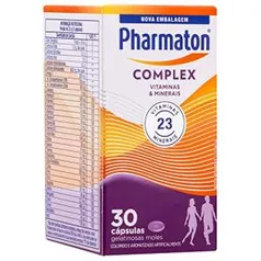 Multivitamínico Pharmaton Complex, 30 cápsulas - R$20