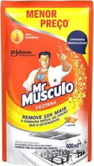 (Prime | recorrente) Desengordurante Mr Músculo Cozinha Refil Laranja 400ml - 5 un | R$22