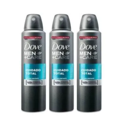 Kit Desodorante Antitranspirante Aerosol Dove Men R$ 17