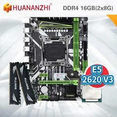 Kit Huananzhi E5 X99 + Xeon 2620 V3 + 2x8GB 2666mhz