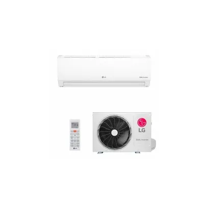 Ar Condicionado Split Inverter LG Hi Wall DUAL Voice 12000 BTUs Frio S4NQ12JA314 - 220V