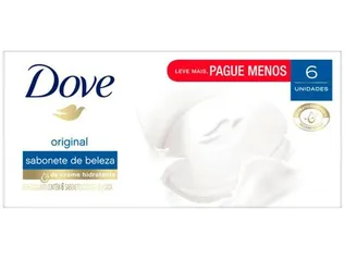 SABONETE DOVE COM 6 UNIDADES