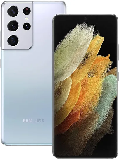 Foto do produto Smartphone Samsung Galaxy S21 Ultra 256GB Prata 5G - 12GB Ram