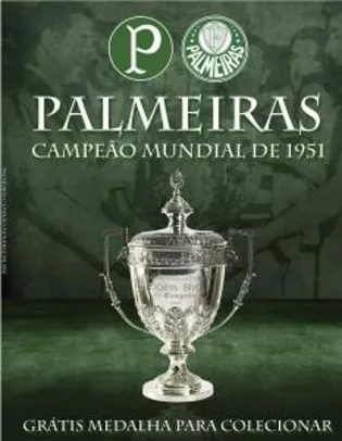 Palmeiras Campeão Mundial de 1951 (Português) Capa comum R$35