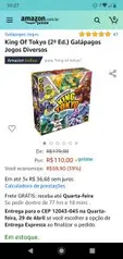 King of tokyo - jogo de tabuleiro | R$110