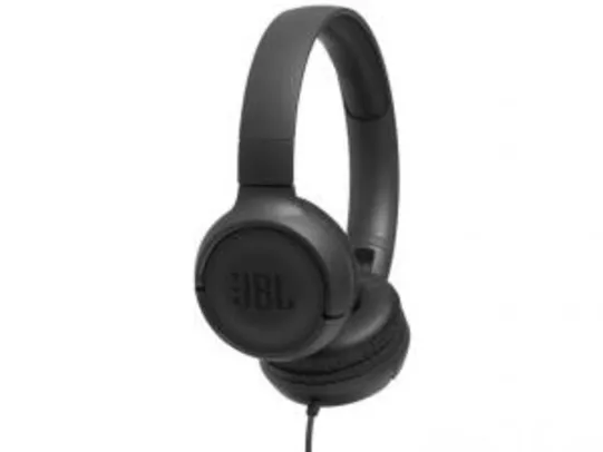 Headphone JBL TUNE 500 (com fio) | R$ 129