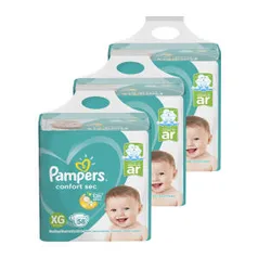 PAMPERS XG 174 UNI (R$0,80) A TIRA - 15% DESCONTO EM FRALDAS!