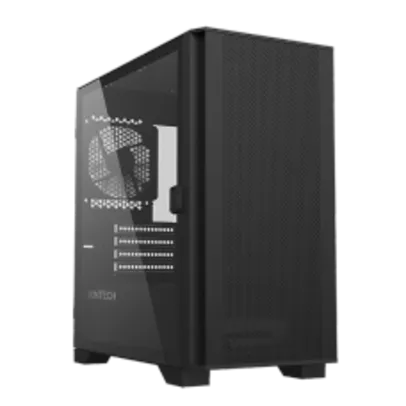 Gabinete Gamer Montech AIR 100 Lite, Mini Tower, Black, Micro ATX, 2 Fans, Vidro Temperado