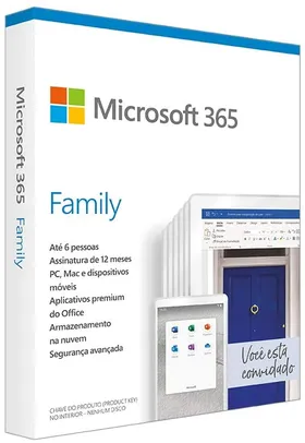 Microsoft 365 Family | R$219