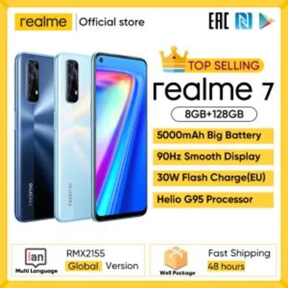 Realme 7 128GB +8 RAM | R$ 1210