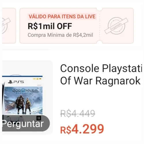 Imagen na descrição da promoção