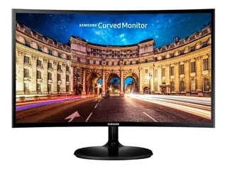 Monitor Samsung Led 24'' Widescreen Curvo Hdmi Vga Full Hd 