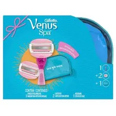 Aparelho Para Depilar Venus Spa Com 2 Cartuchos + Necessaire | R$ 20