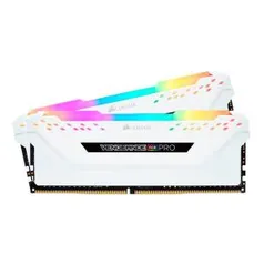 CORSAIR RGB PRO 16GB (2X8) DDR4 2666MHZ BRANCA