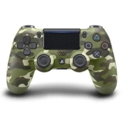 Saindo por R$ 207: Controle Joystick Sony Dualshock 4 Green Camouflage | Pelando