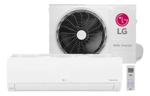 (Cartão MP) Ar Condicionado LG Voice Dual Inverter Ia 12000btu Frio 220v