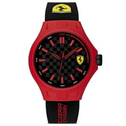 [Vivara] Relógio Ferrari Masculino Silicone Preto - 830194 - 	FR00000085 por R$ 145