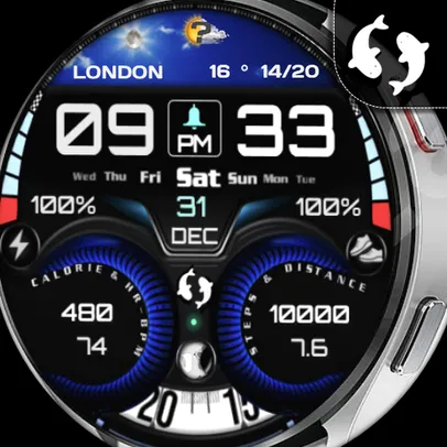 Inform Digital Watch face IN24 – Wear OS