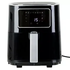 [AME R$270 / SC R$237] Fritadeira Elétrica Digital Air Fryer Sem Óleo 4,5L Preta - Fun Kitchen