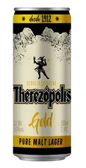 Cerveja lager Puro Malte Gold Therezópolis 350ml