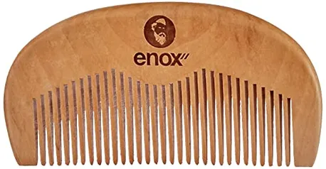 Enox Pente De Madeira Para Barba