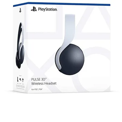Headset PULSE 3D sem fio - PS5 | R$450