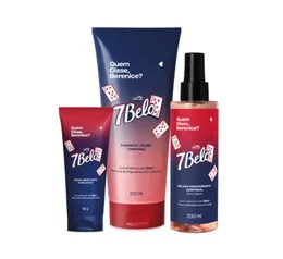 Combo 7Belo: Body Splash + Sabonete Líquido + Creme Para Mãos