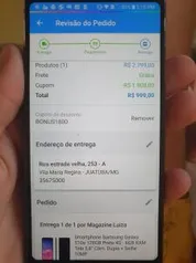 Smartphone Samsung Galaxy S10e 128GB Preto 4G por R$ 999