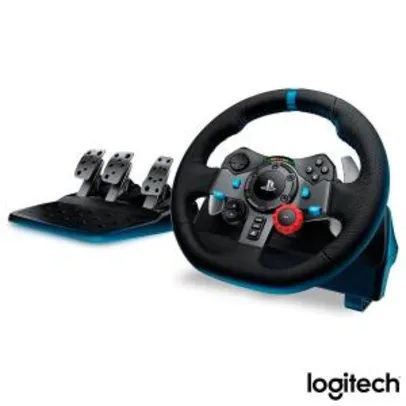 Volante Logitech Driving Force G29 Para PS4 / PS3 / PC Preto R$1799