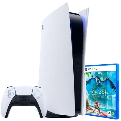 [PARCELADO]Playstation 5 Disco + Horizon Forbidden West