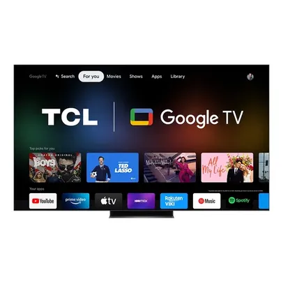 Smart TV 65 Polegadas TCL QLED 4K UHD Mini LED - 65C835