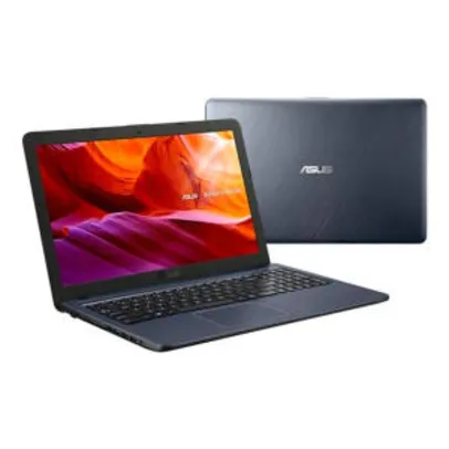 Notebook Asus Core I5 4GB 1TB W10 X543UA-GO3092T, Cinza | R$2.870