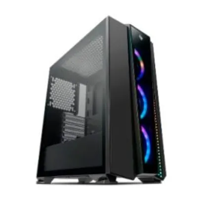 GABINETE GAMER PICHAU FRILLBACK X RGB Com 3 Fans - R$ 440