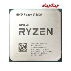 Processador Ryzen 5 3600, 6 cores, 12 threads, 3.6 GHz (Max 4.2 GHz), Soquete AM4