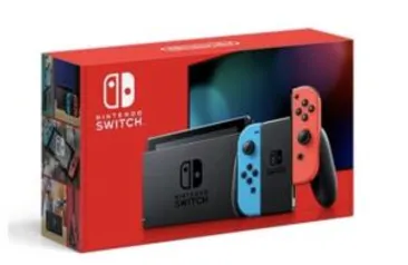 [C.Submarino] Console Nintendo Switch 32gb Neon Blue Red - Nintendo | R$ 2.499