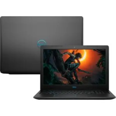 [R$3.520 AME] Notebook Dell Gaming G3-3590-A20P Core I5 8GB (Geforce GTX 1650 4GB) 1TB + 128GB SSD 15,6" | R$3.872