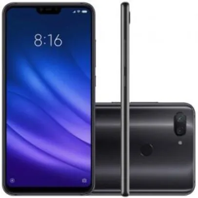 Smartphone Xiaomi Mi 8 Lite 64GB 4GB Preto Global | R$901