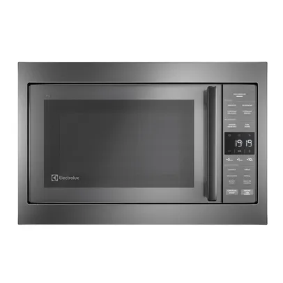 Micro-ondas de Embutir Electrolux 34L Cinza Experience com Painel Inteligente (ME3BC)