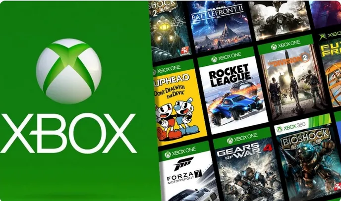 Xbox - RESGATE 4 JOGOS GRÁTIS [DESCRIÇÃO] 