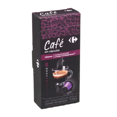 Café Expresso Carrefour Intenso 10 Cápsulas 1,86!!!