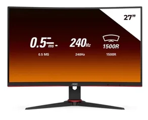 Monitor Gamer Tela Curva AOC Legend 27 240hz 0,5ms - C27G2ZE