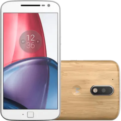Smartphone Moto G 4 Plus Dual Chip Android 6.0 Tela 5,5" 32GB 4G Câmera 16MP - Bambu