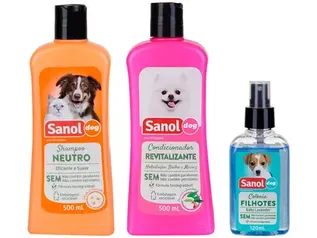 Kit Shampoo e Condicionador Colônia - Shampoo e Condicionador para Cachorro - Magazine Luiza