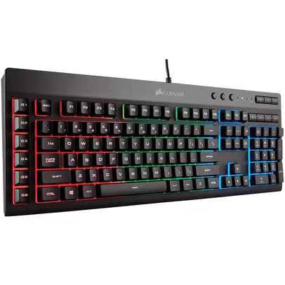 Teclado Gamer Corsair K55, RGB, ABNT2 - CH-9206015-BR