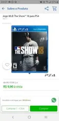 Jogo MLB The Show® 18 para PS4 R$ 10