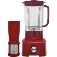 Liquidificador Philco PH900 2L 12 Velocidades Vermelho - 900W por 79,00