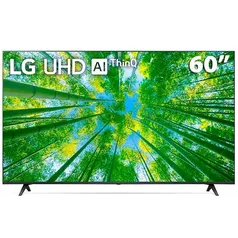 Smart TV 60" LG 4K UHD 60UQ8050 WiFi, Bluetooth, HDR, Nvidia GEFORCE NOW, ThinQ AI, Smart Magic, Goo