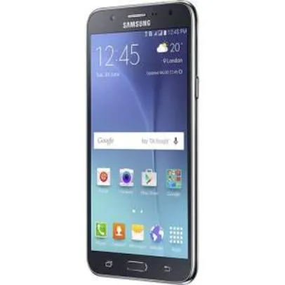 Smartphone Samsung Galaxy J7  Tela 5.5" 1.5GB 4G Câmera 13MP - Preto no cartão shoptime